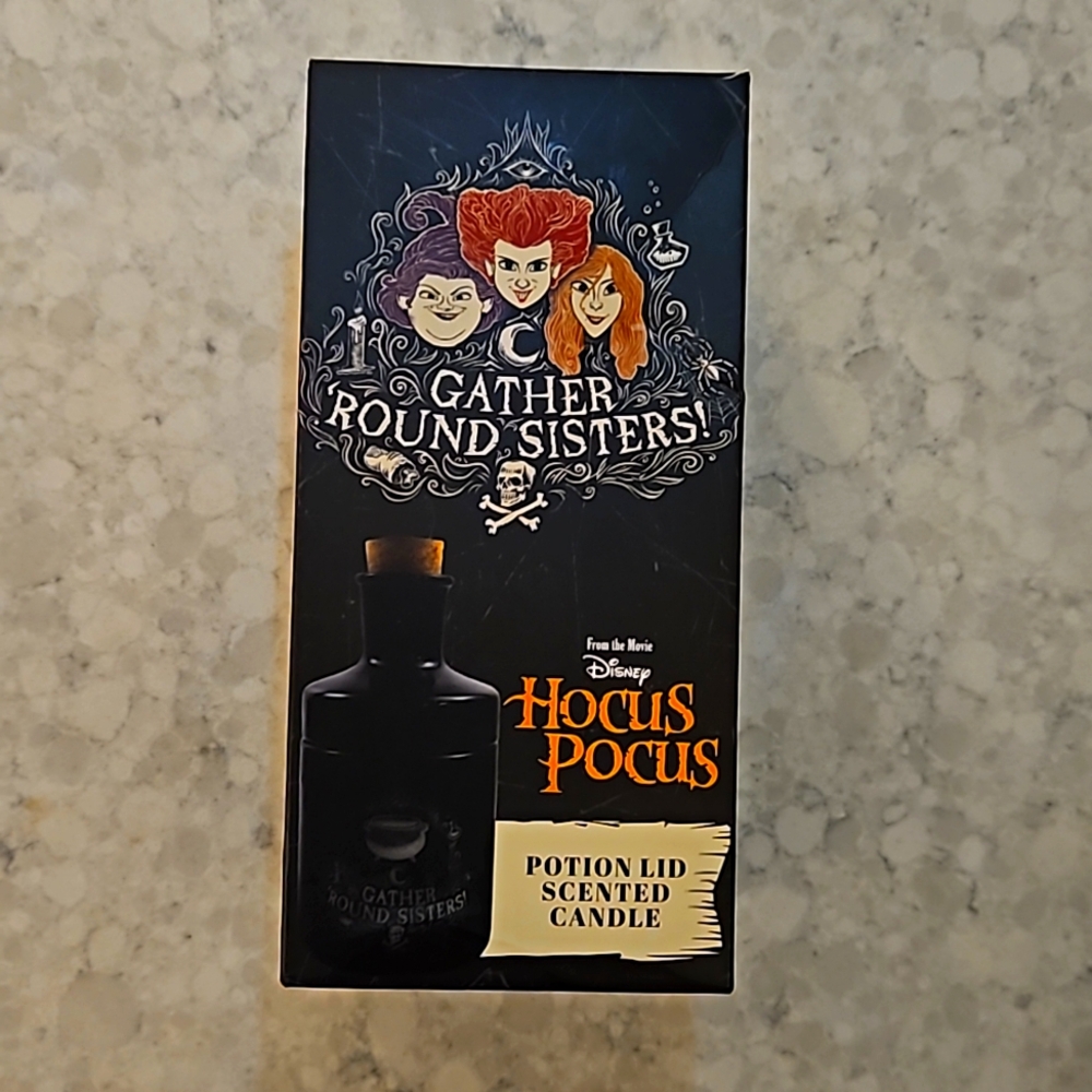Disney Hocus Pocus Potion Lid Scented Candle